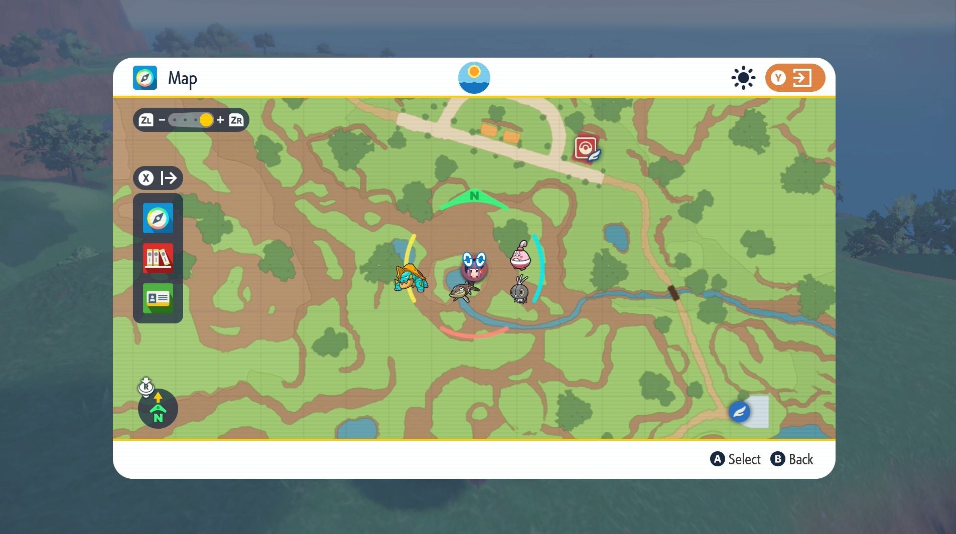 Pok mon Scarlet and Violet purple stake locations and Grasswither Shrine  including how to catch Wo Chien - 46