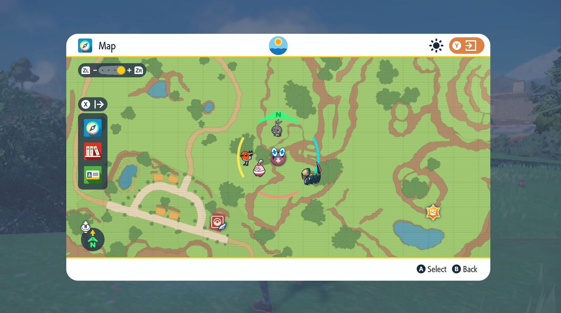 Pok mon Scarlet and Violet purple stake locations and Grasswither Shrine  including how to catch Wo Chien - 65