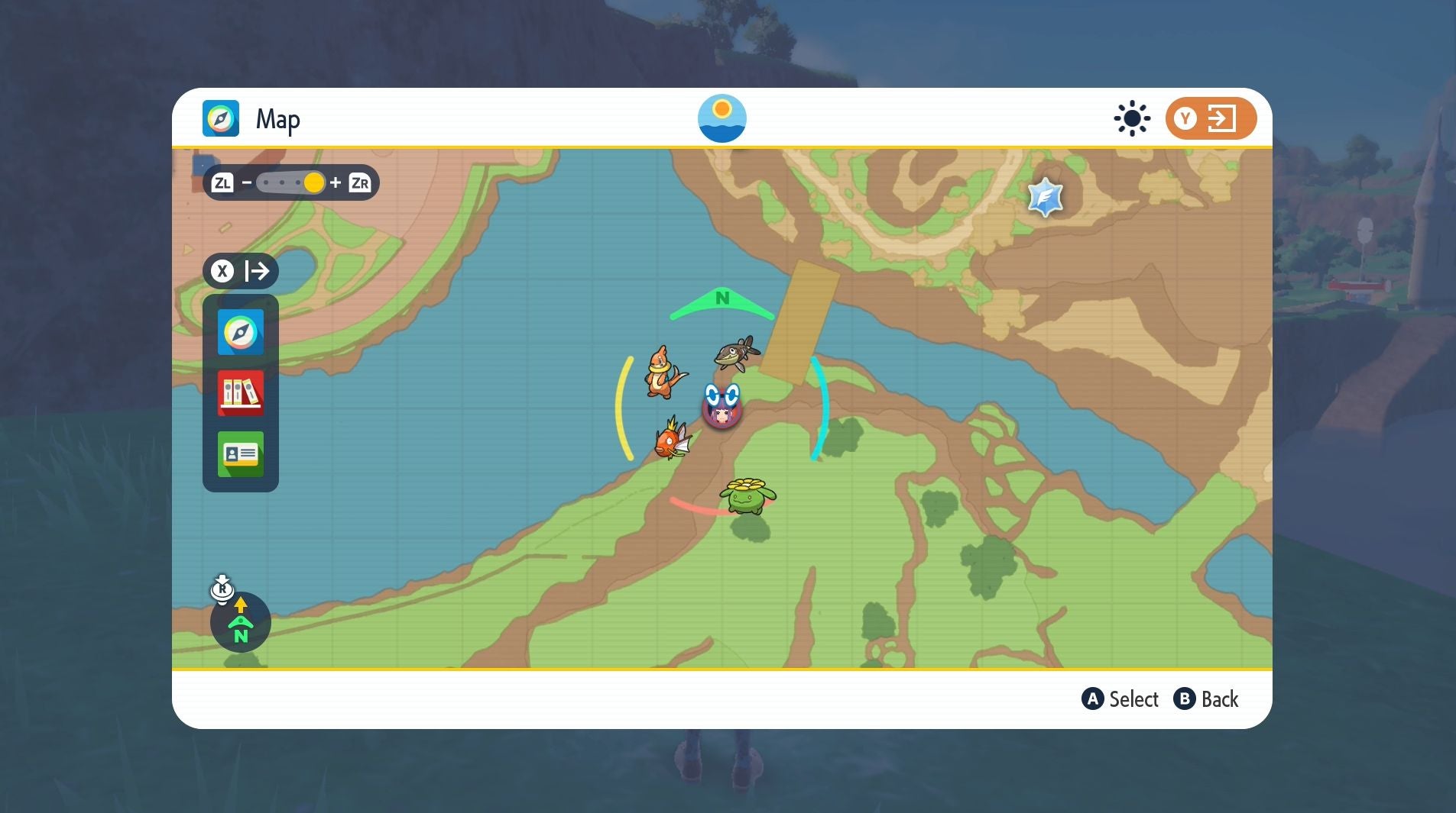 Pok mon Scarlet and Violet purple stake locations and Grasswither Shrine  including how to catch Wo Chien - 88