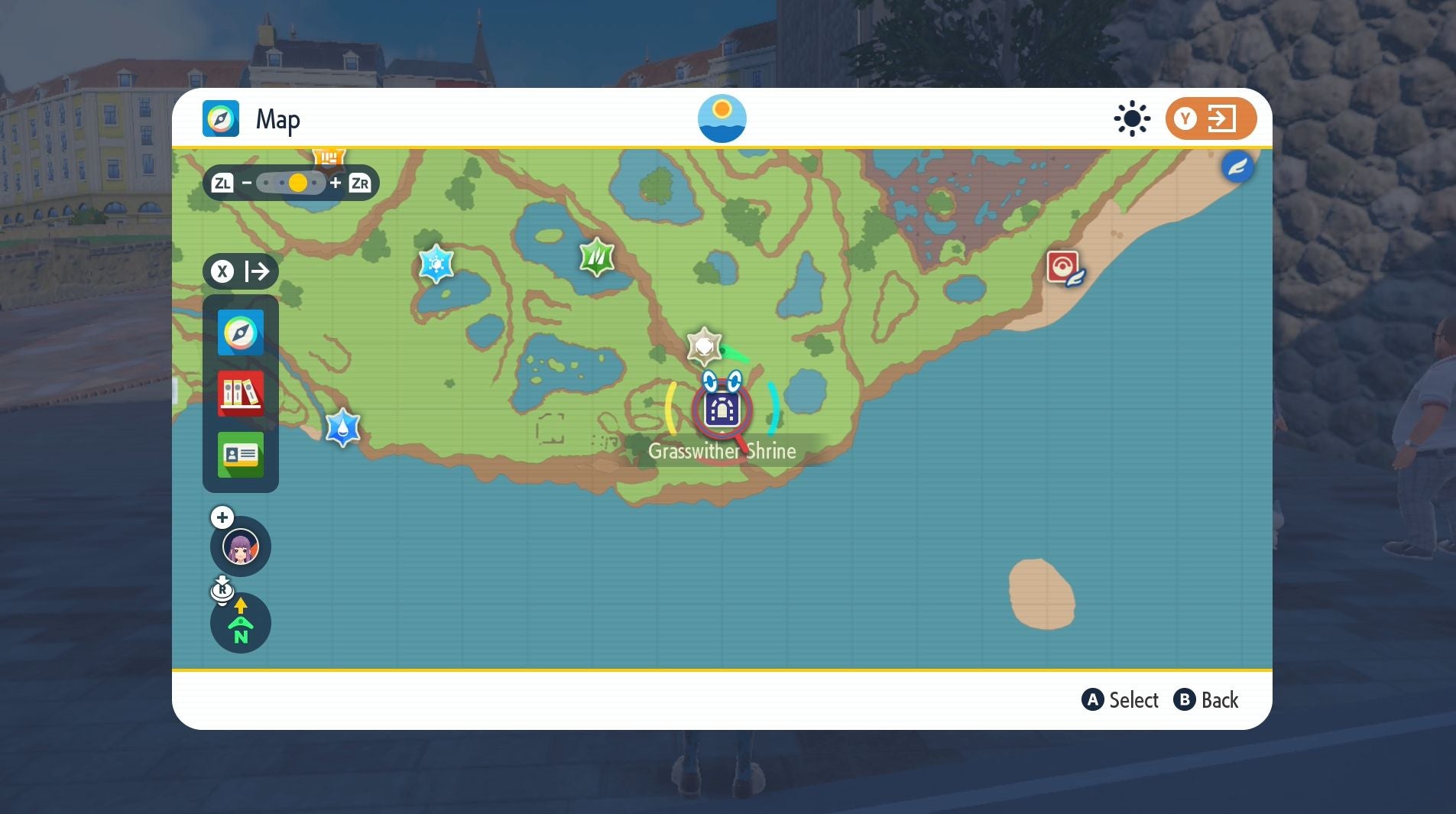 Pok mon Scarlet and Violet purple stake locations and Grasswither Shrine  including how to catch Wo Chien - 66