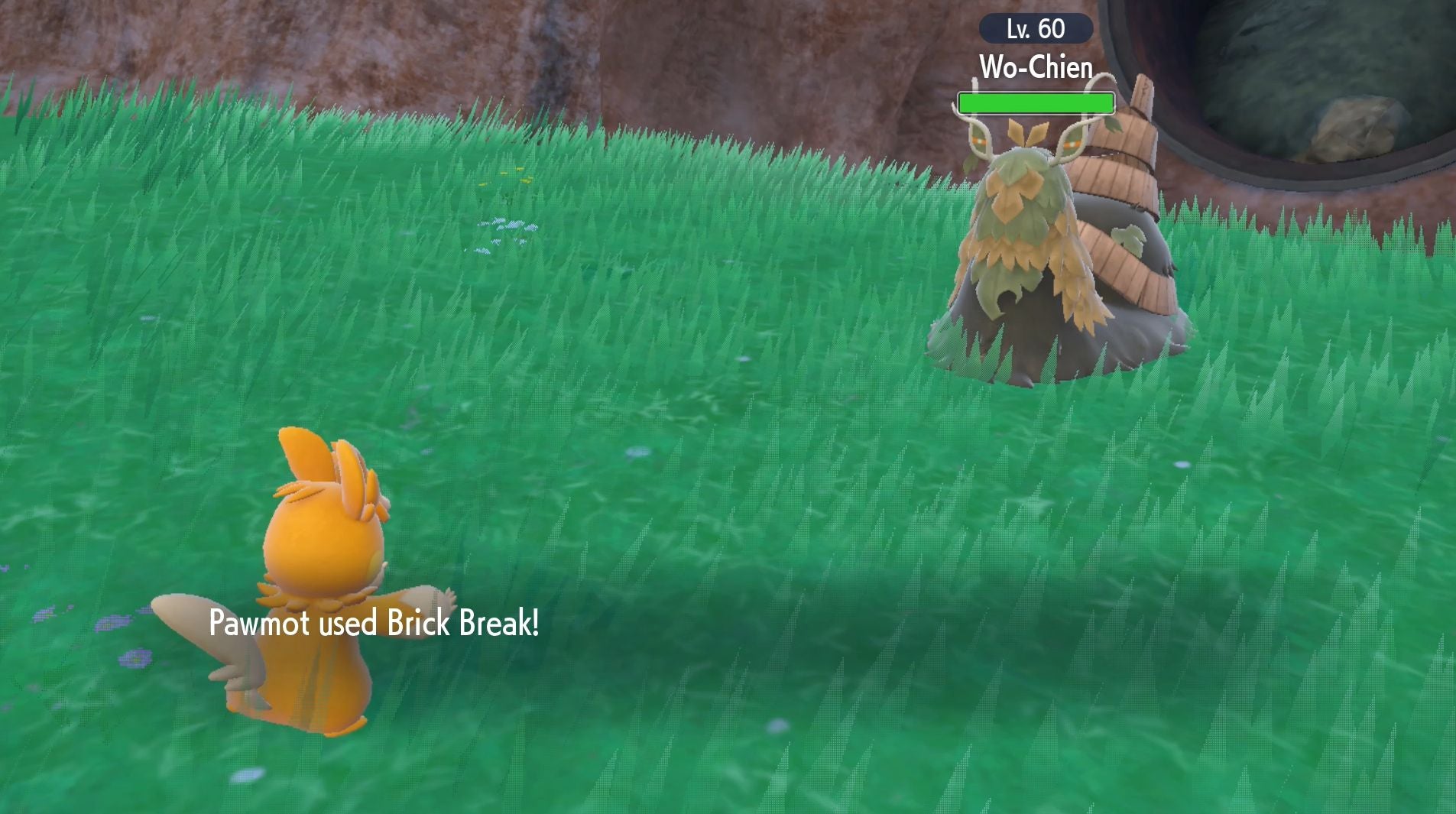 Pok mon Scarlet and Violet purple stake locations and Grasswither Shrine  including how to catch Wo Chien - 12