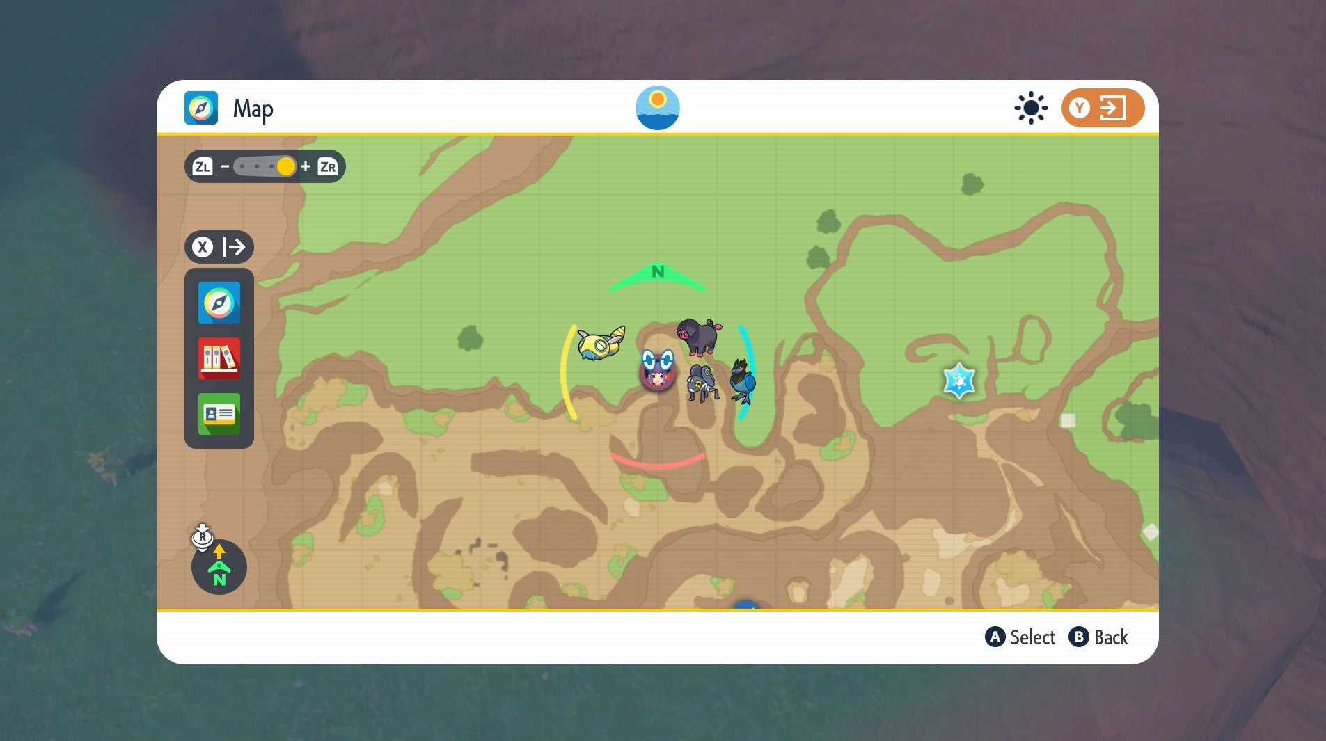 Pok mon Scarlet and Violet purple stake locations and Grasswither Shrine  including how to catch Wo Chien - 69