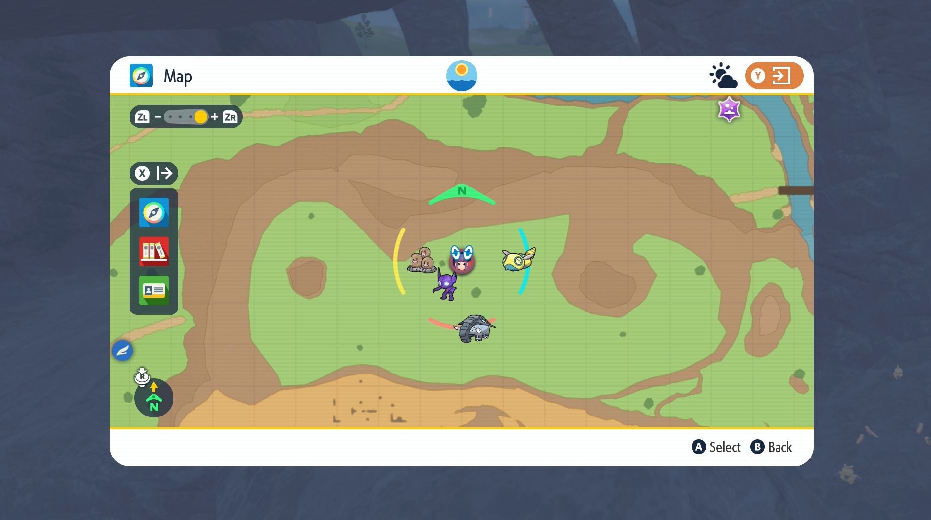 Pok mon Scarlet and Violet green stake locations and Groundblight Shrine  including how to catch Ting Lu - 38