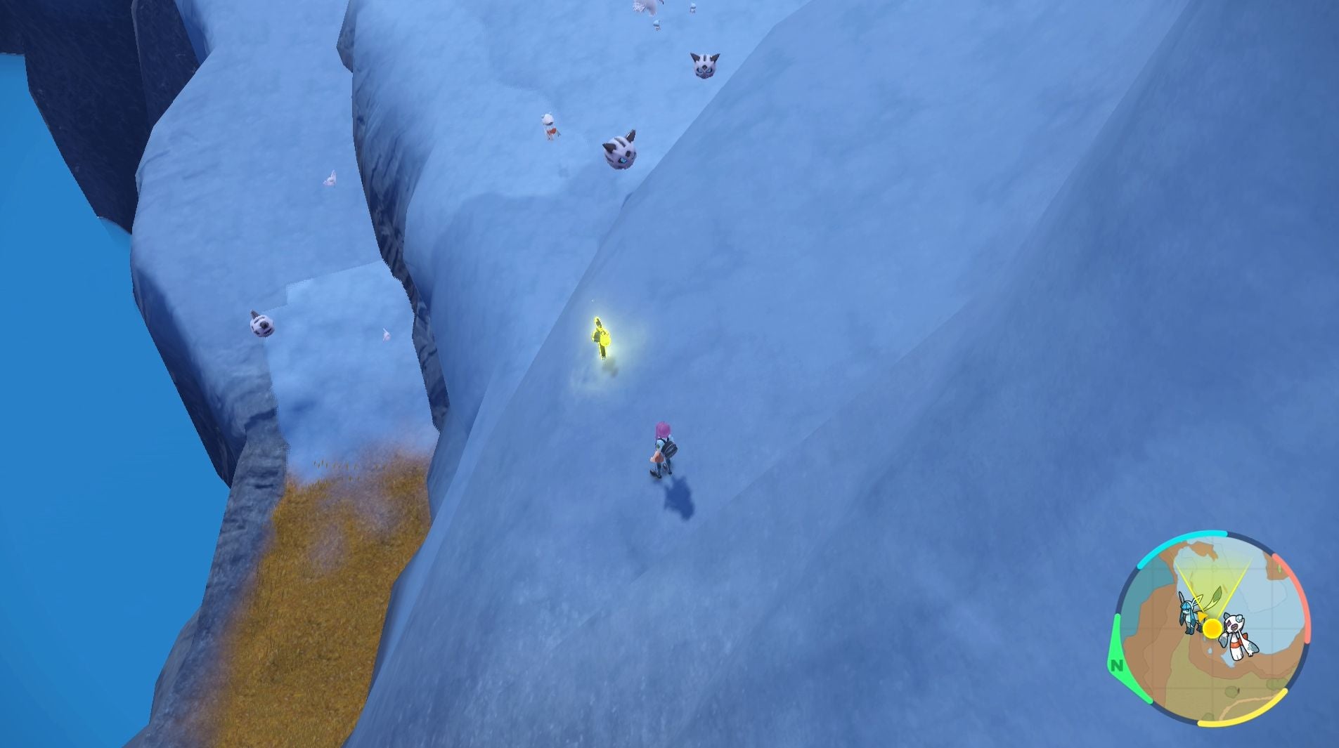 Pok mon Scarlet and Violet green stake locations and Groundblight Shrine  including how to catch Ting Lu - 52