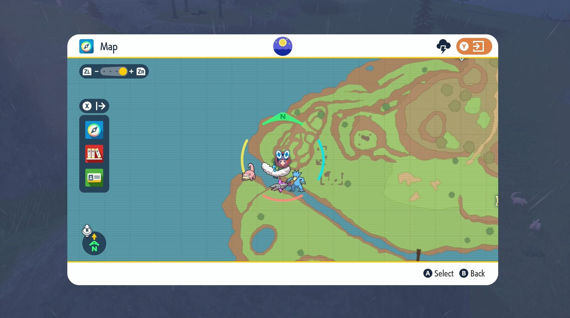Pok mon Scarlet and Violet green stake locations and Groundblight Shrine  including how to catch Ting Lu - 95