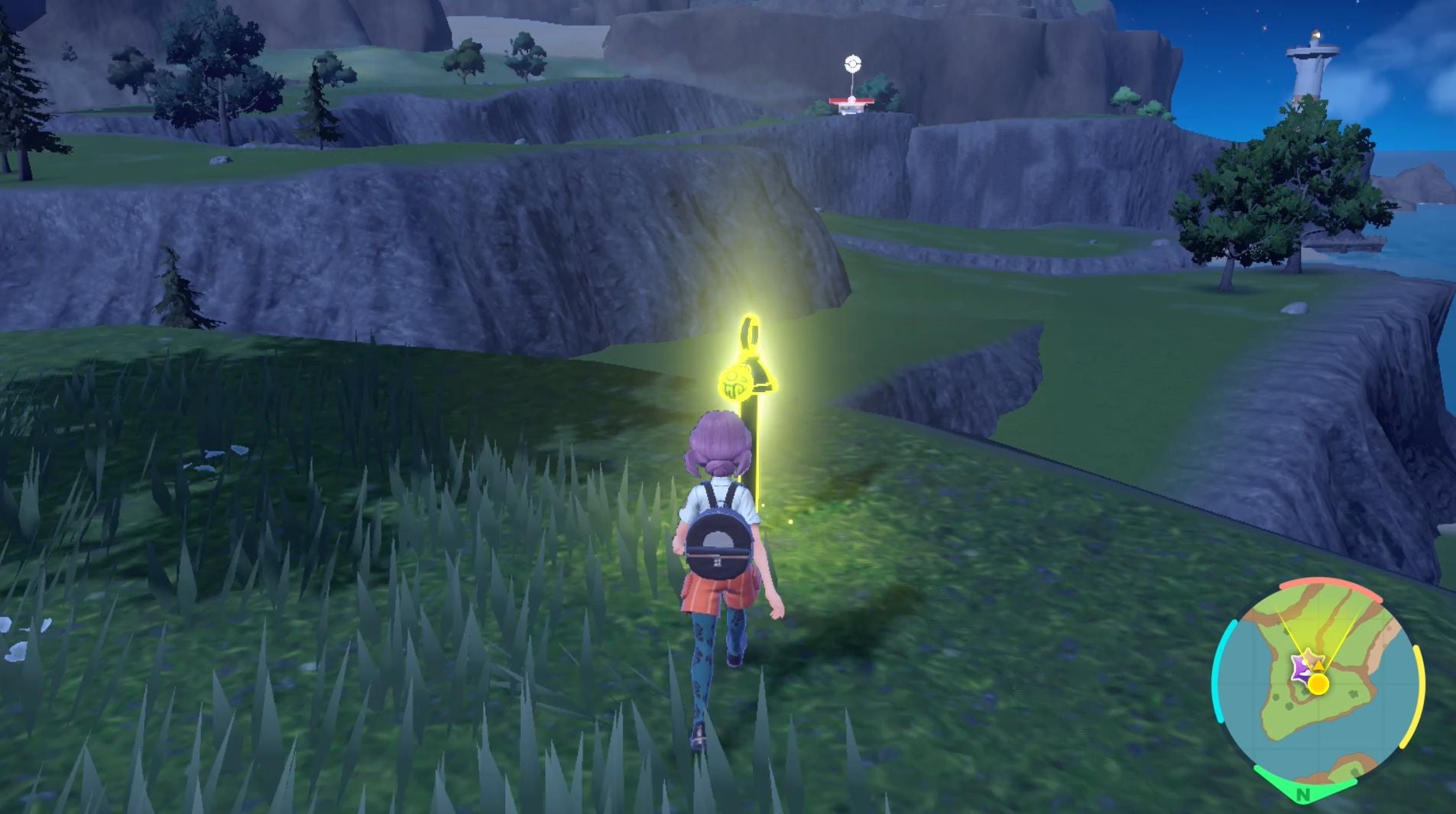 Pok mon Scarlet and Violet green stake locations and Groundblight Shrine  including how to catch Ting Lu - 5