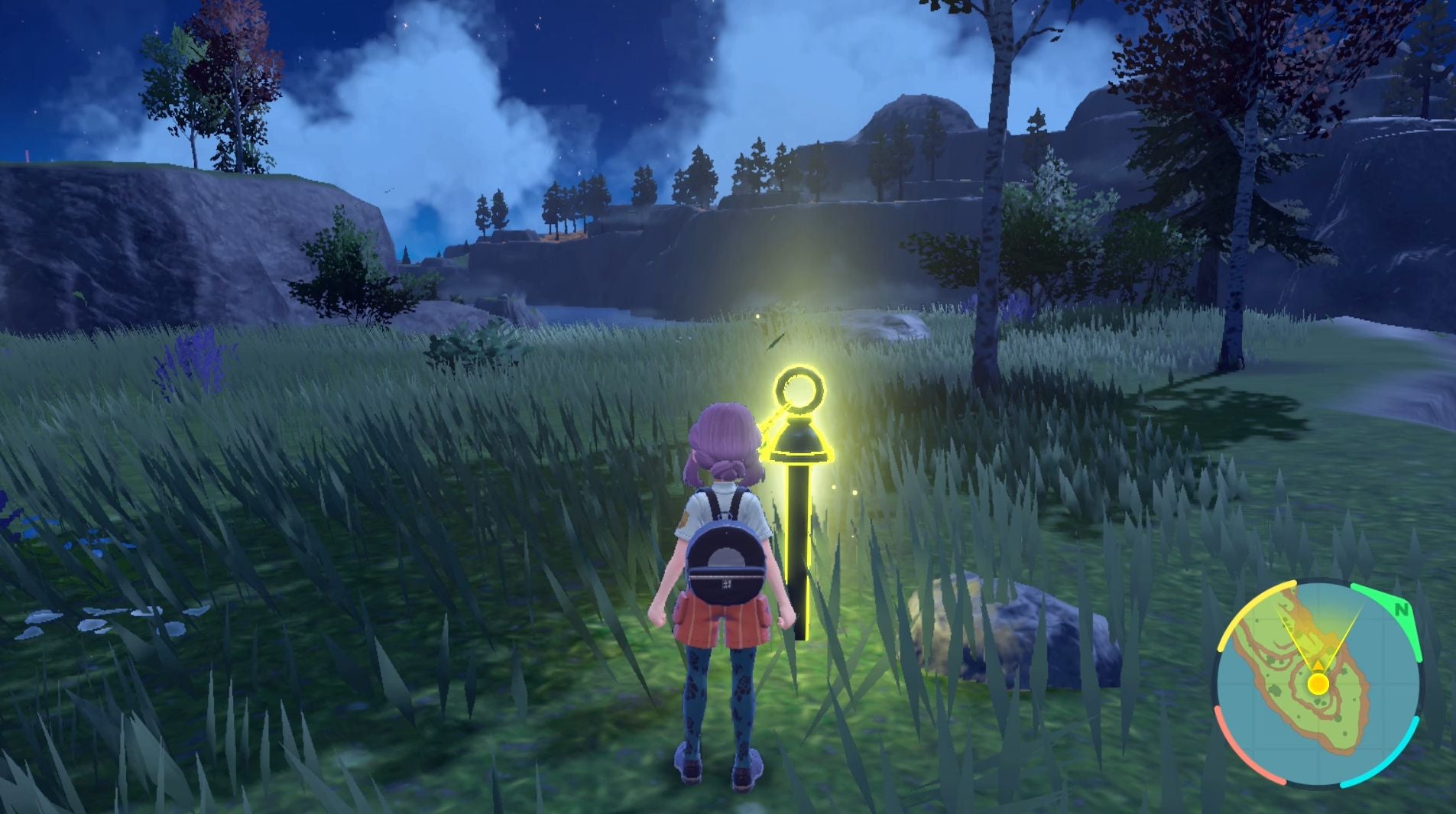 Pok mon Scarlet and Violet green stake locations and Groundblight Shrine  including how to catch Ting Lu - 68