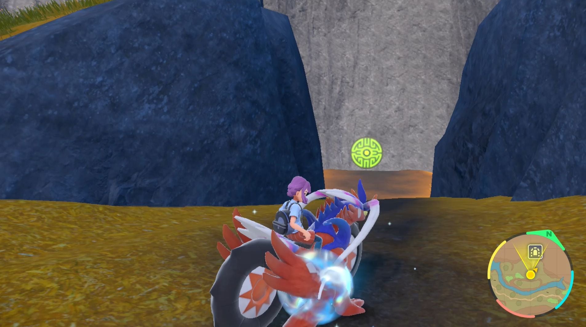 Pok mon Scarlet and Violet green stake locations and Groundblight Shrine  including how to catch Ting Lu - 18
