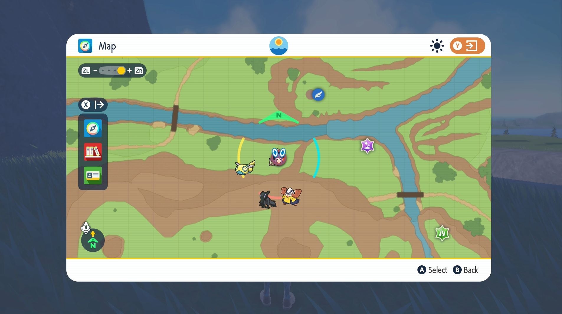 Pok mon Scarlet and Violet green stake locations and Groundblight Shrine  including how to catch Ting Lu - 17