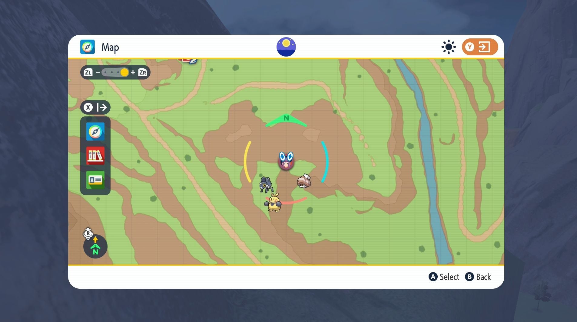 Pok mon Scarlet and Violet yellow stake locations and Icerend Shrine  including how to catch Chien Pao - 94
