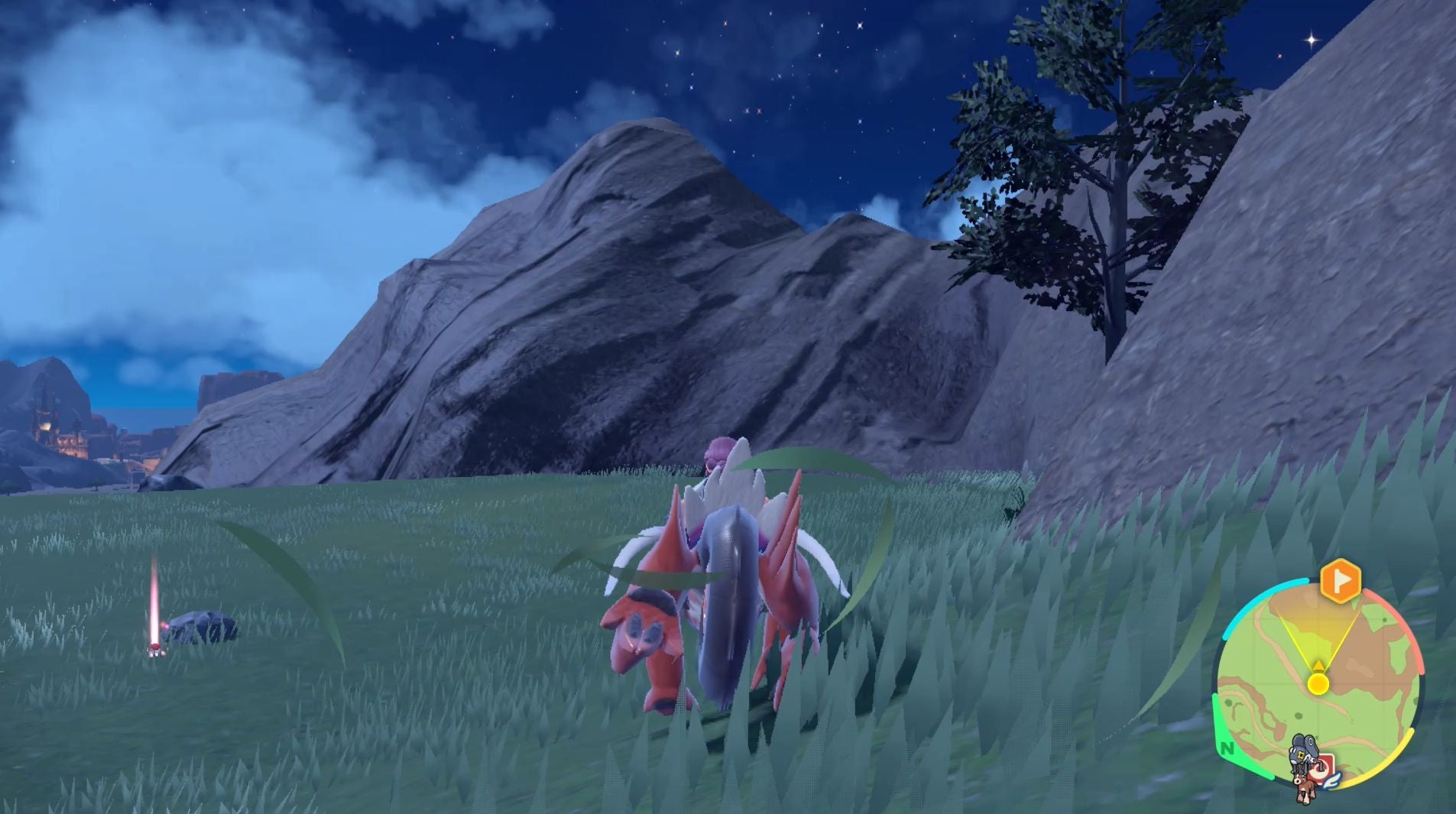 Pok mon Scarlet and Violet yellow stake locations and Icerend Shrine  including how to catch Chien Pao - 21