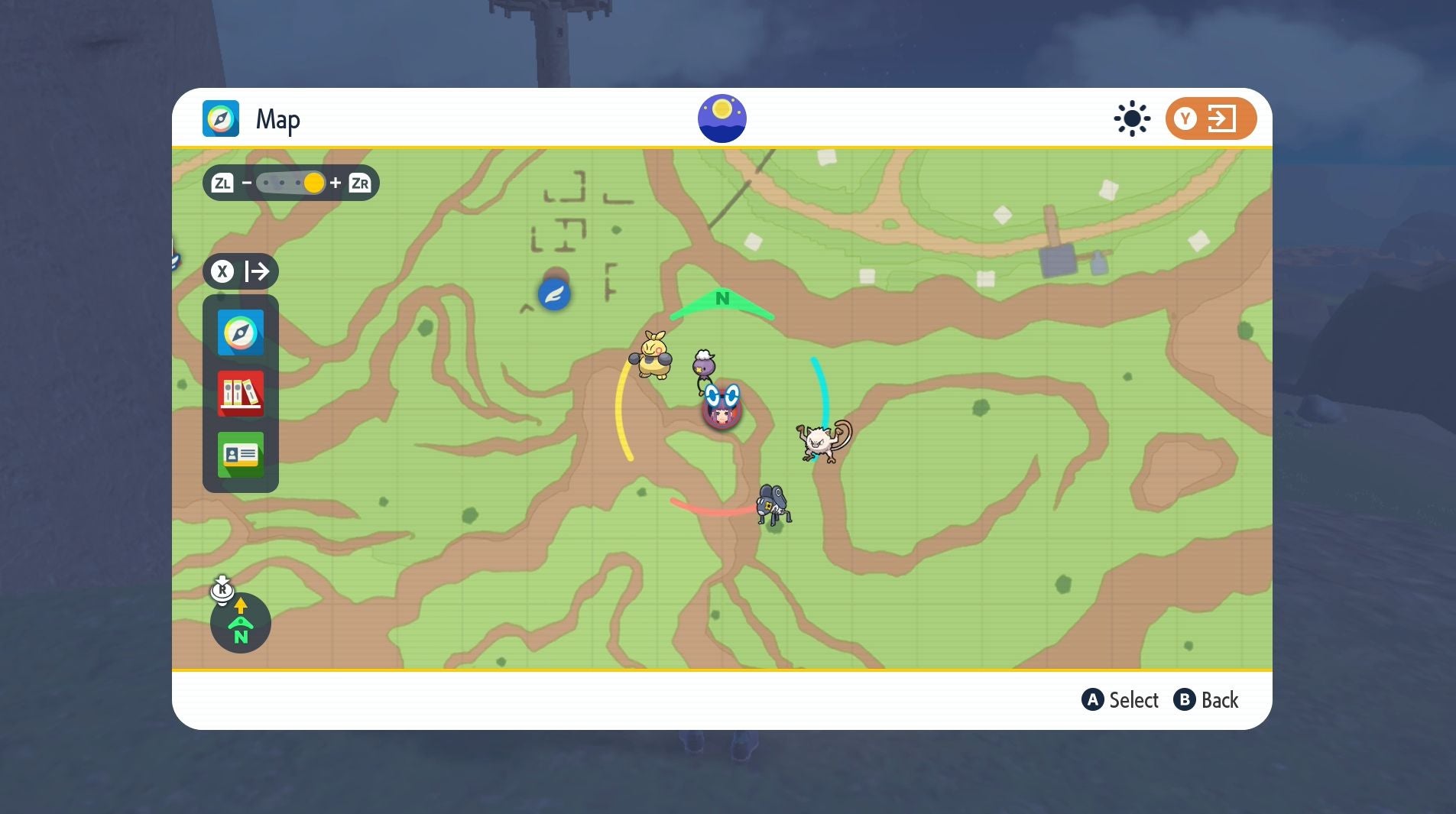 Pok mon Scarlet and Violet yellow stake locations and Icerend Shrine  including how to catch Chien Pao - 12