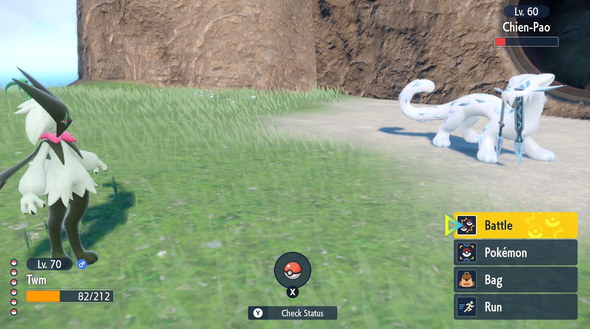 Pok mon Scarlet and Violet yellow stake locations and Icerend Shrine  including how to catch Chien Pao - 37