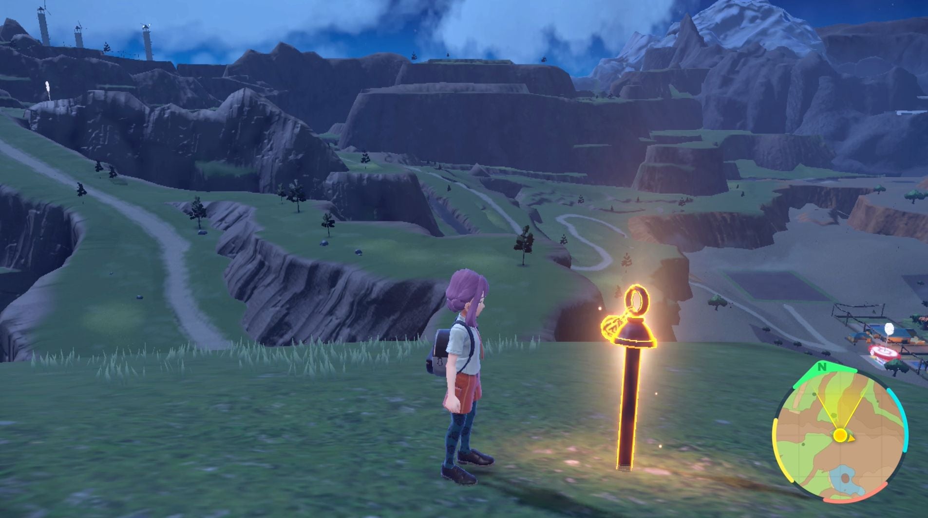 Pok mon Scarlet and Violet yellow stake locations and Icerend Shrine  including how to catch Chien Pao - 66