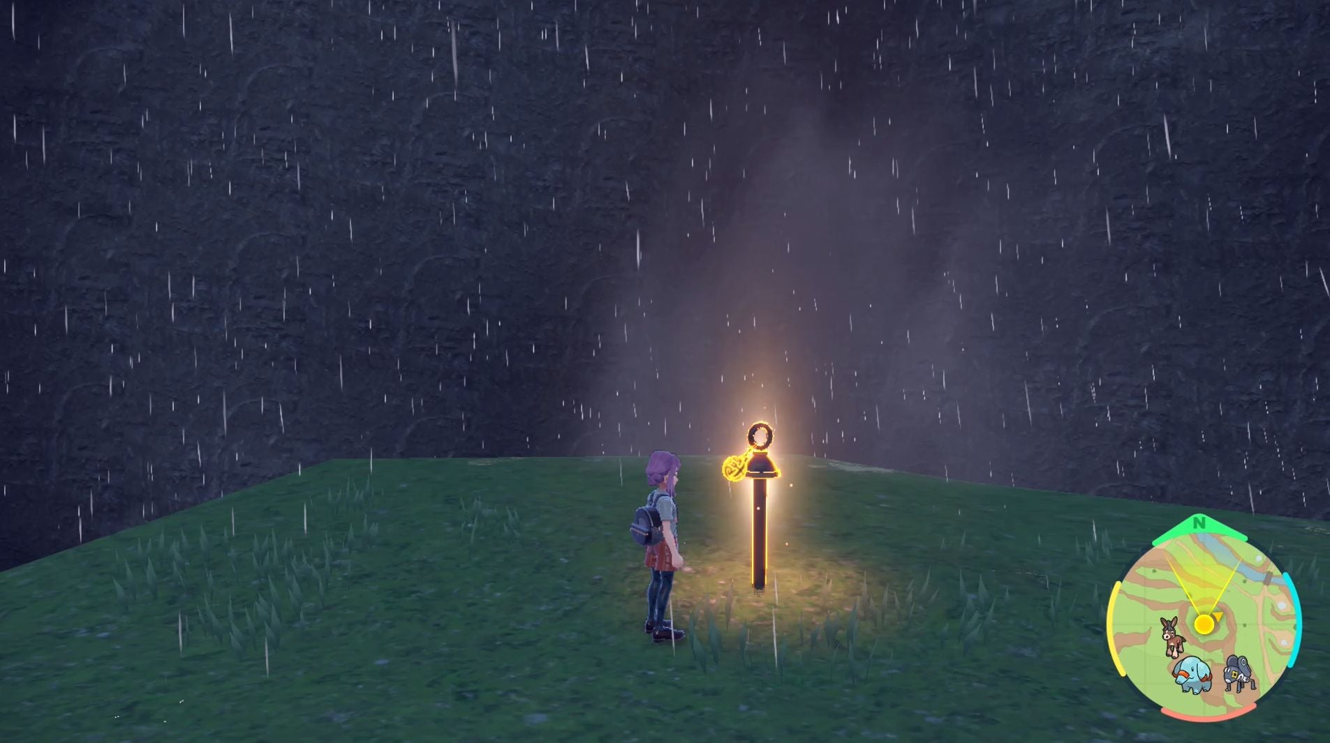 Pok mon Scarlet and Violet yellow stake locations and Icerend Shrine  including how to catch Chien Pao - 64
