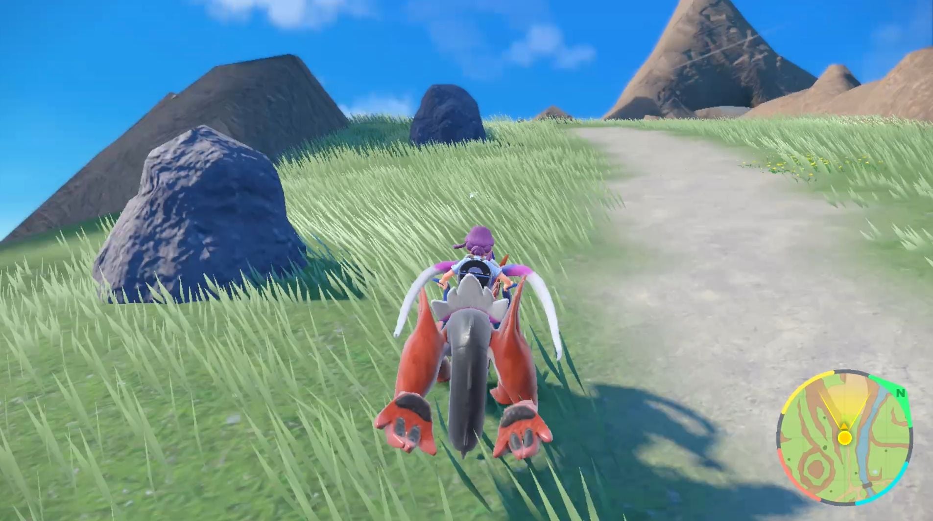 Pok mon Scarlet and Violet yellow stake locations and Icerend Shrine  including how to catch Chien Pao - 23