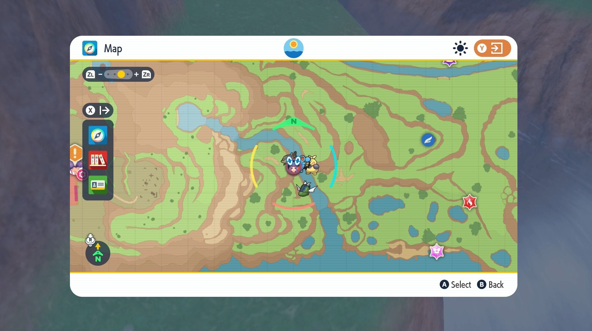 Pok mon Scarlet and Violet yellow stake locations and Icerend Shrine  including how to catch Chien Pao - 3
