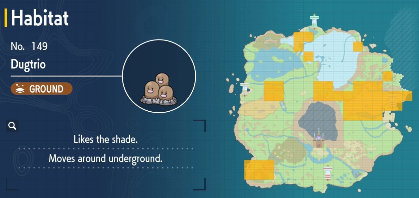 Pok mon Scarlet and Violet Pok dex  all Pok mon locations in the Paldea Pok dex listed - 17