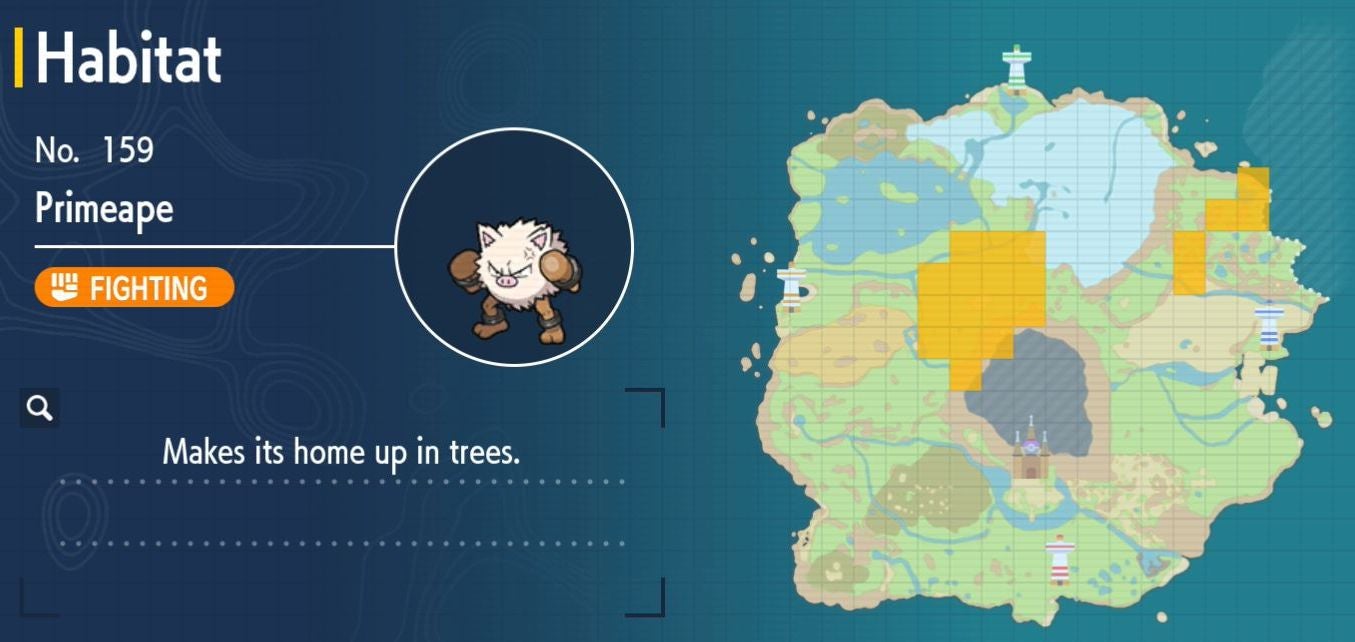 Pok mon Scarlet and Violet Pok dex  all Pok mon locations in the Paldea Pok dex listed - 92