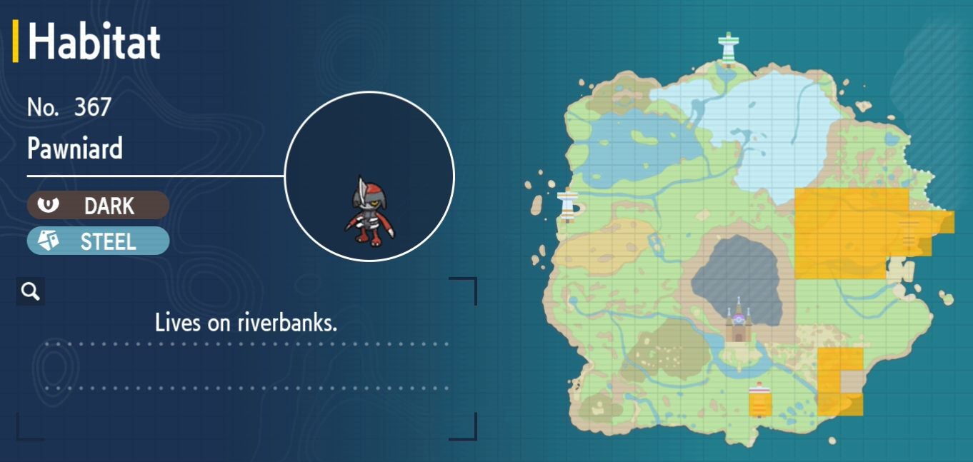 Pok mon Scarlet and Violet Pok dex  all Pok mon locations in the Paldea Pok dex listed - 5
