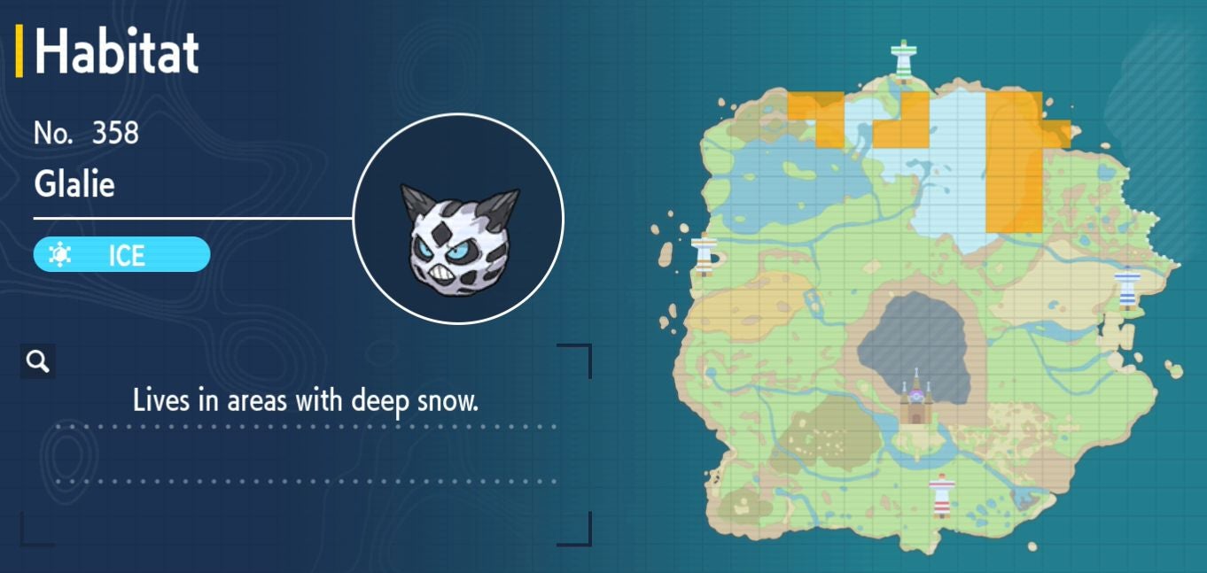 Pok mon Scarlet and Violet Pok dex  all Pok mon locations in the Paldea Pok dex listed - 69