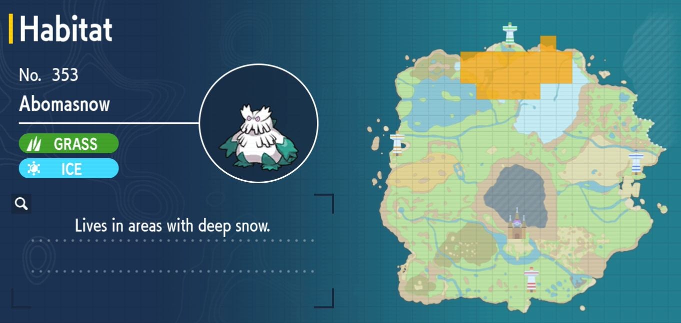 Pok mon Scarlet and Violet Pok dex  all Pok mon locations in the Paldea Pok dex listed - 66