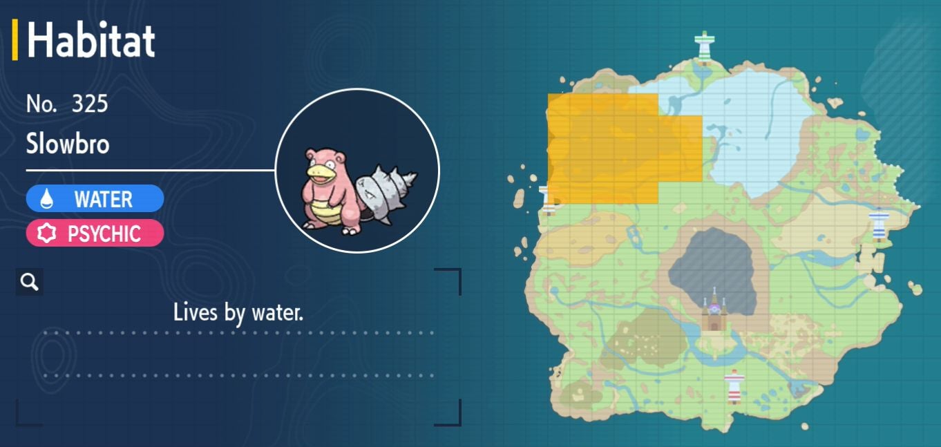 Pok mon Scarlet and Violet Pok dex  all Pok mon locations in the Paldea Pok dex listed - 6