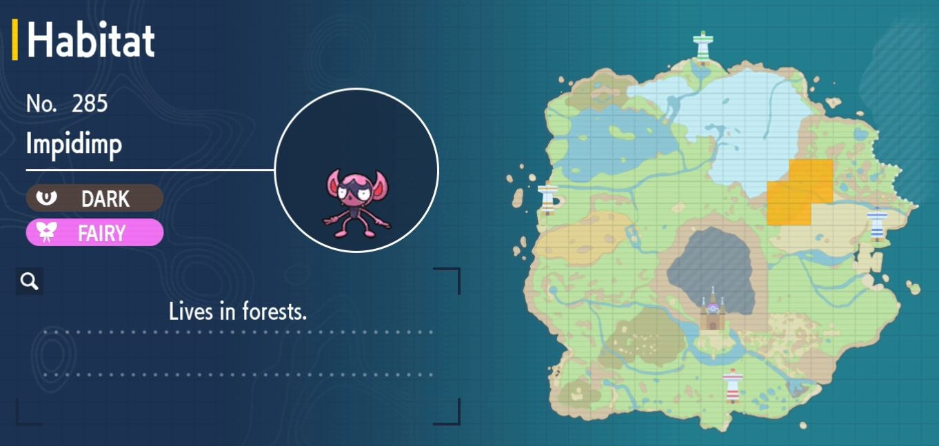 Pok mon Scarlet and Violet Pok dex  all Pok mon locations in the Paldea Pok dex listed - 36