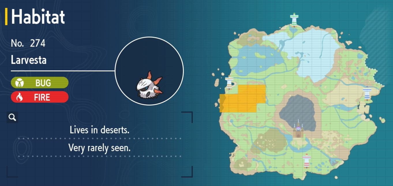 Pok mon Scarlet and Violet Pok dex  all Pok mon locations in the Paldea Pok dex listed - 27
