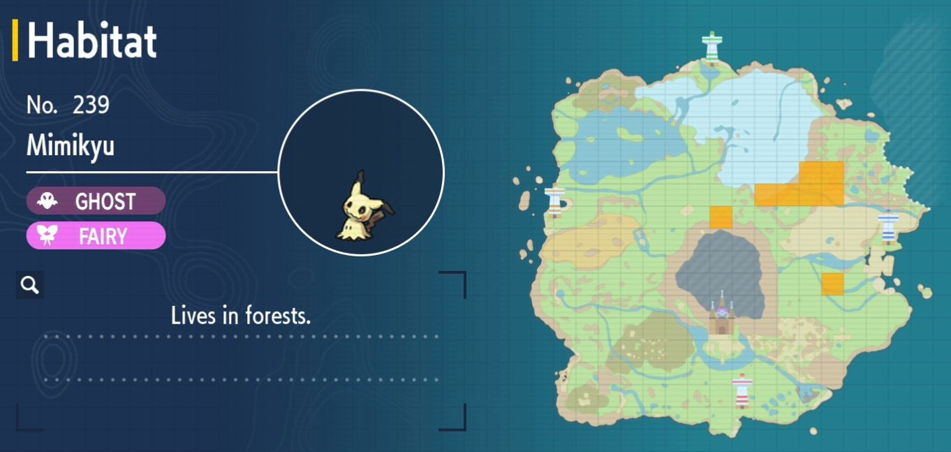 Pok mon Scarlet and Violet Pok dex  all Pok mon locations in the Paldea Pok dex listed - 23