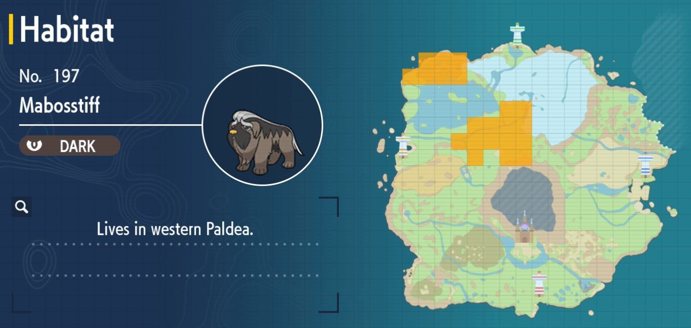 Pok mon Scarlet and Violet Pok dex  all Pok mon locations in the Paldea Pok dex listed - 26