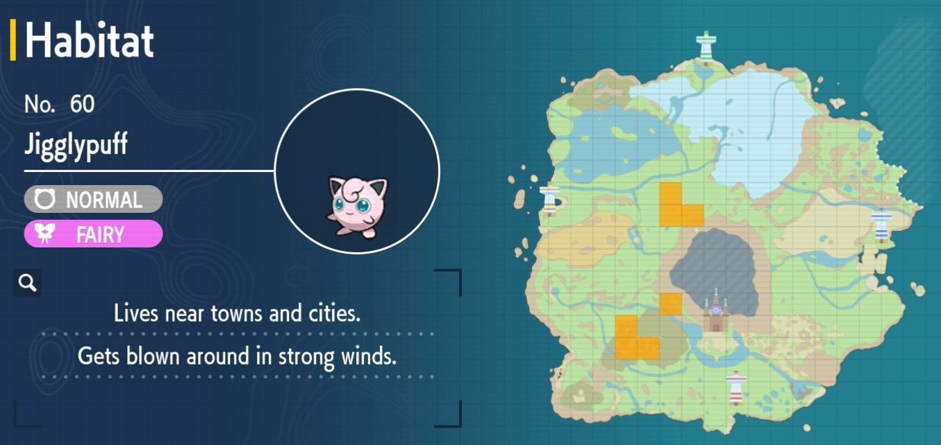Pok mon Scarlet and Violet Pok dex  all Pok mon locations in the Paldea Pok dex listed - 26
