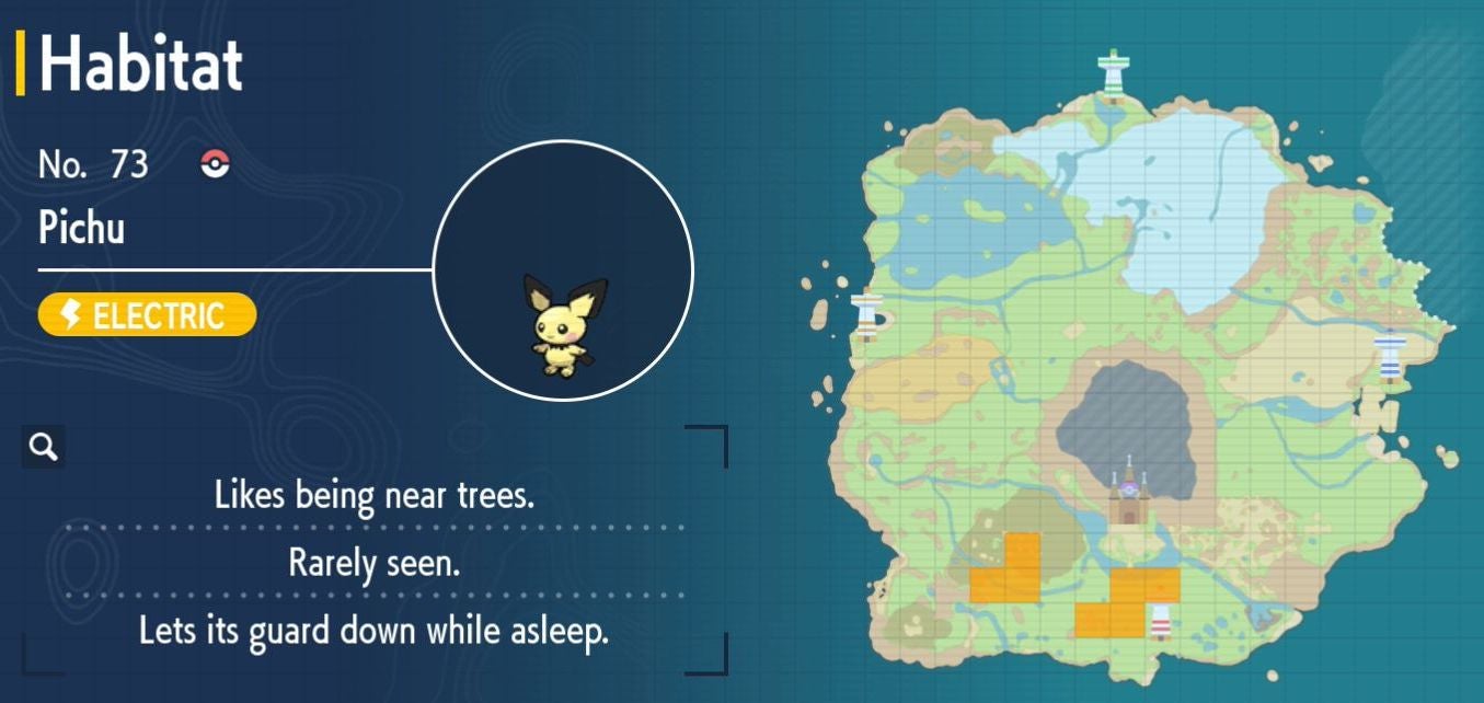 Pok mon Scarlet and Violet Pok dex  all Pok mon locations in the Paldea Pok dex listed - 31