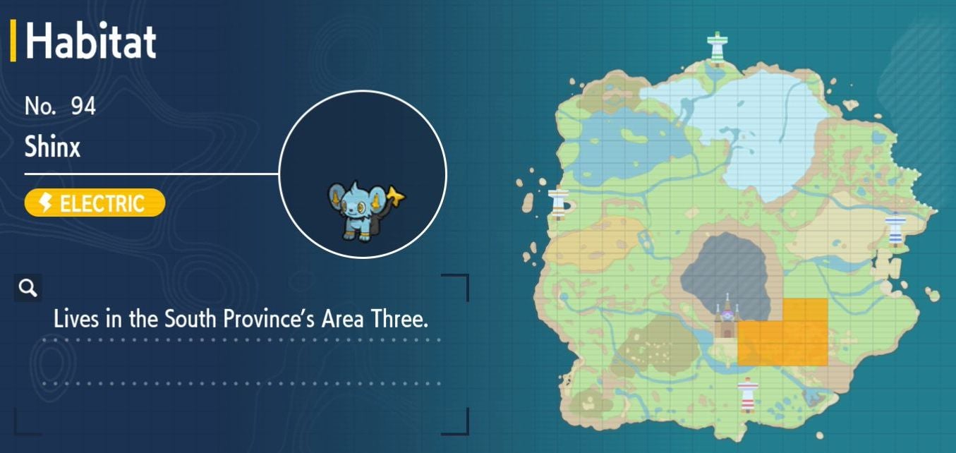 Pok mon Scarlet and Violet Pok dex  all Pok mon locations in the Paldea Pok dex listed - 48