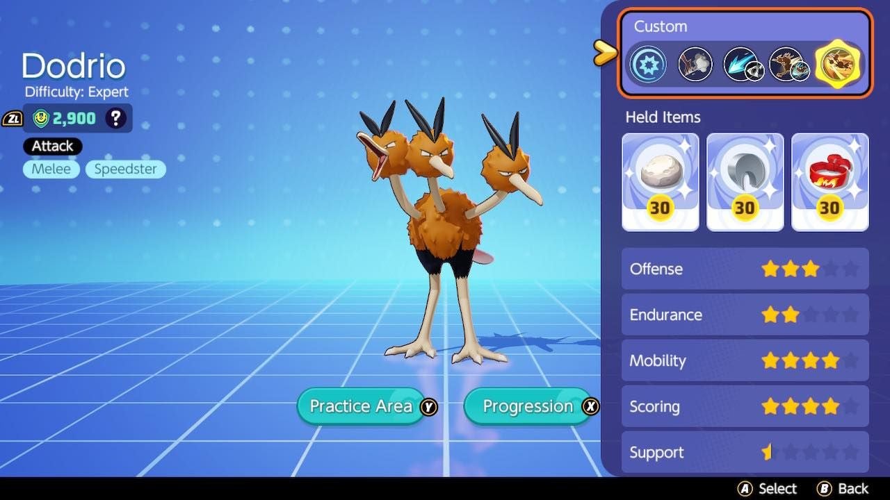 Pok mon Unite Dodrio build  best items and moveset - 14