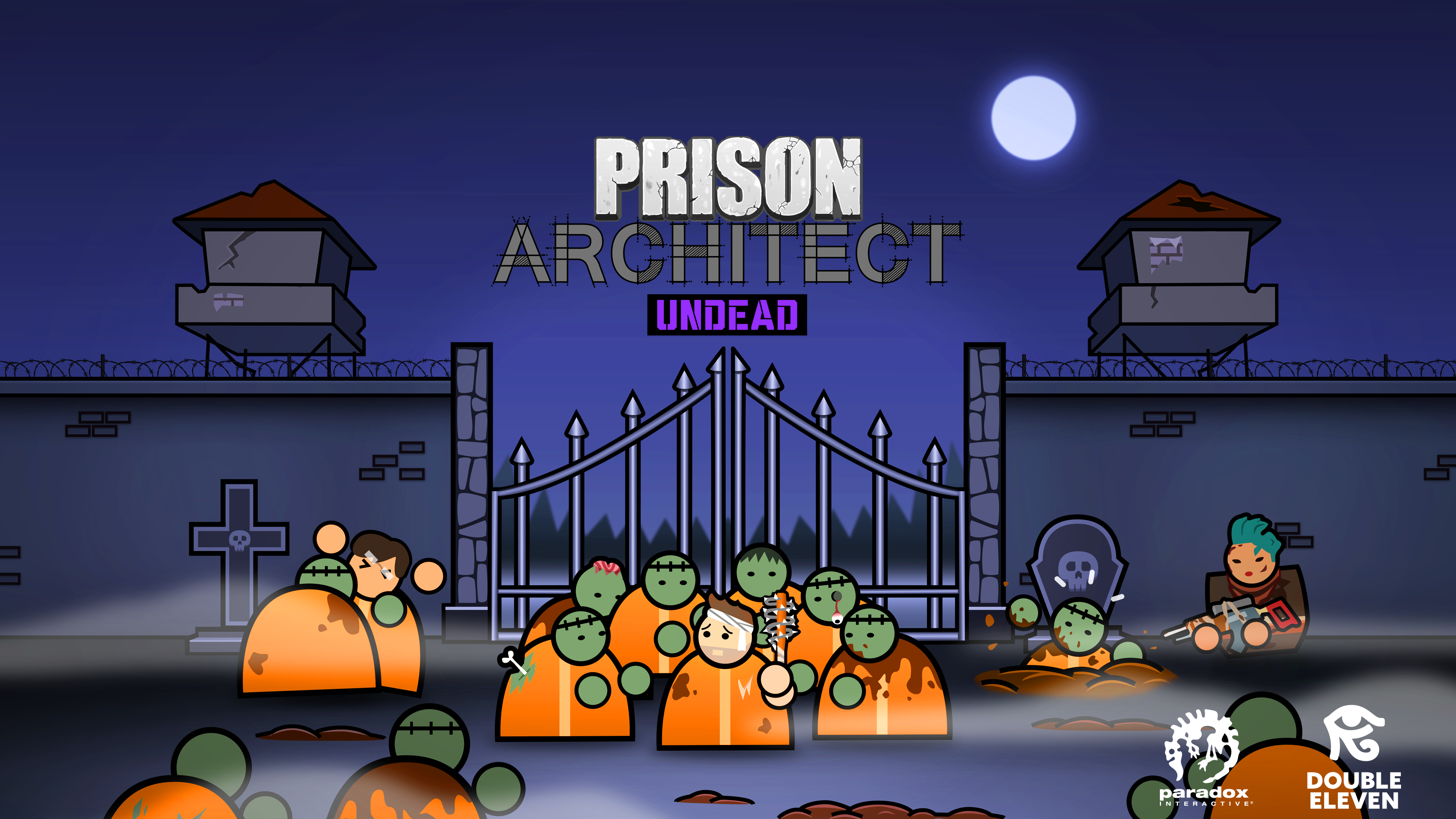 Image for Prison Architect's spooky next expansion Undead announced