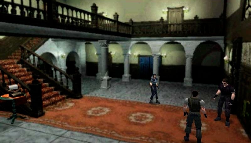 Immagine di Resident Evil 1 in una fantastica e iconica pubblicità del passato
