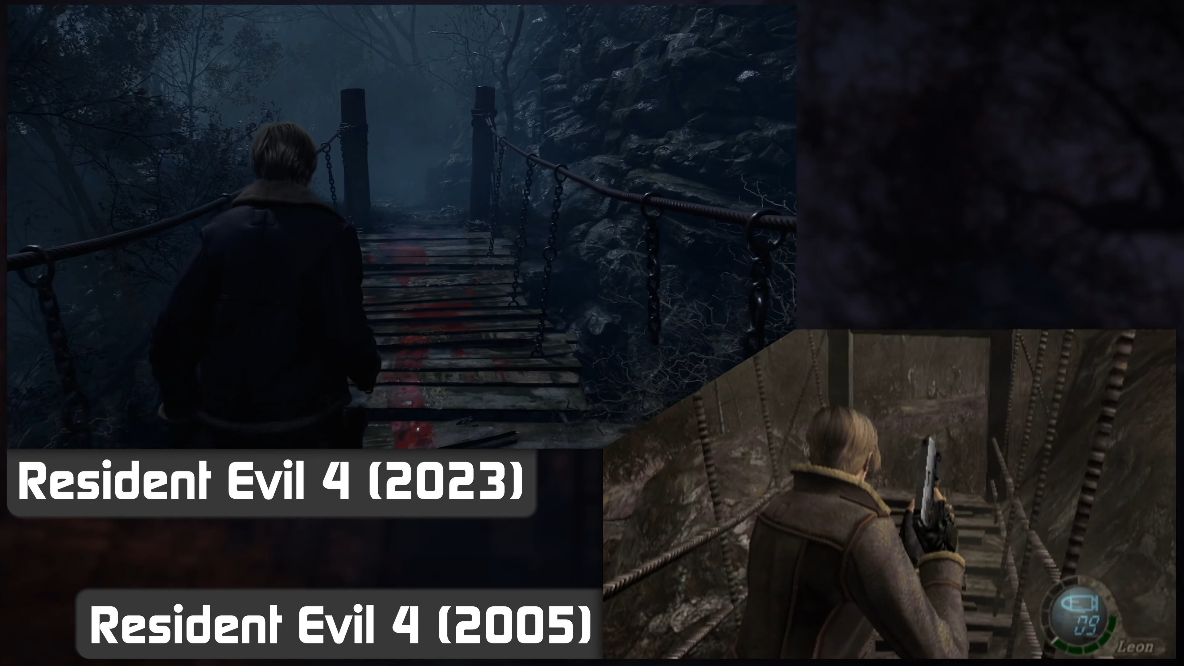 Résident Evil 2005 vs RE4 2023