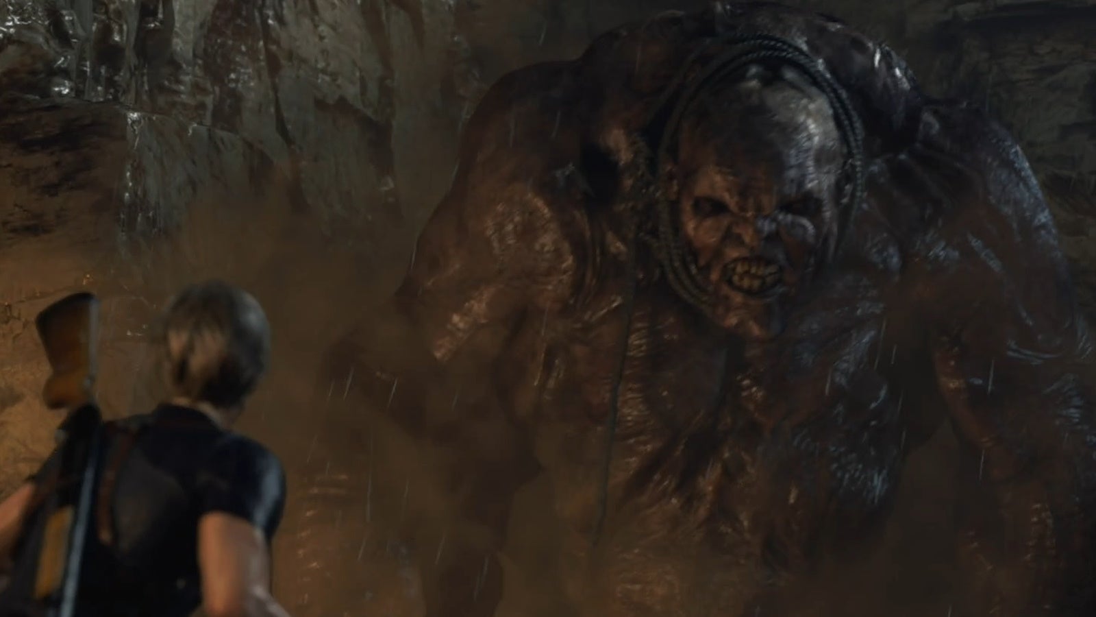 Image for Resident Evil 4 giant boss strategy, how to beat El Gigante at the Quarry