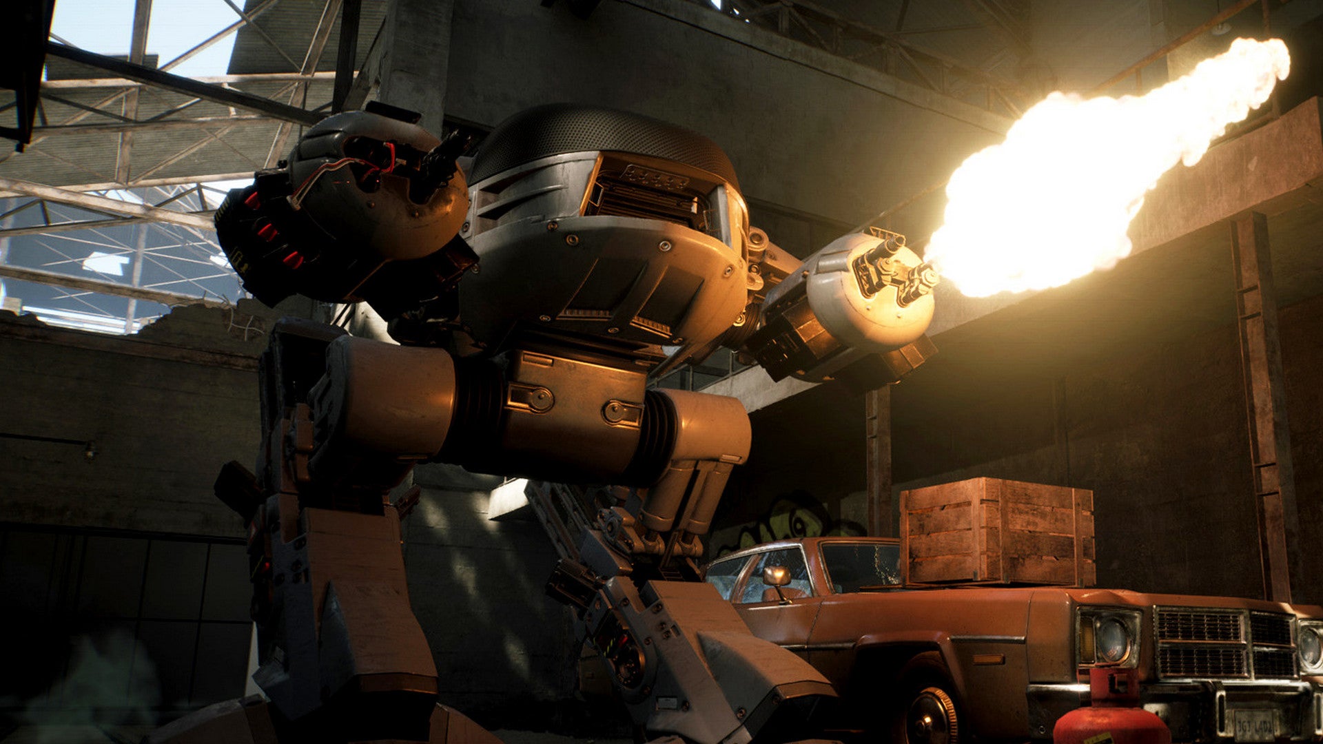 RoboCop Rogue City: Release auf September verschoben, neuer Gameplay-Trailer ist da.