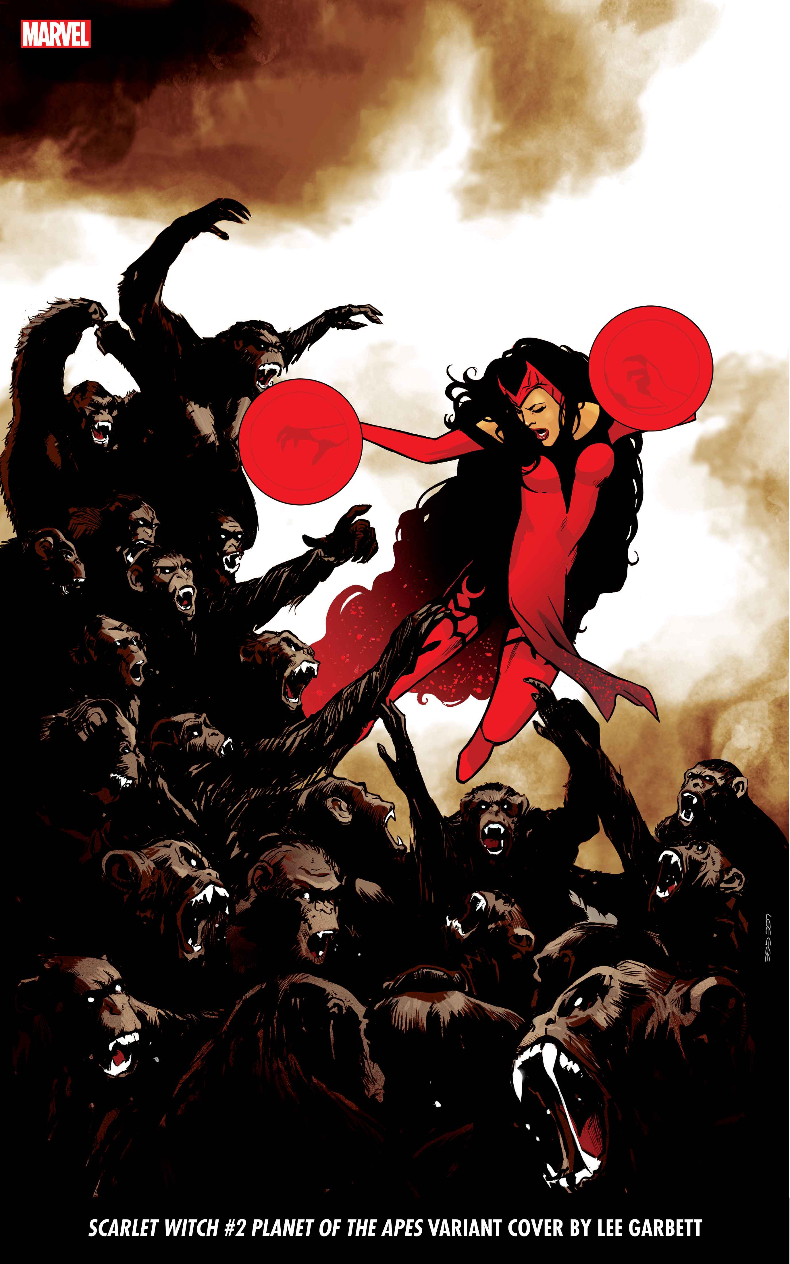 Scarlet Witch Planet of the Apes cover