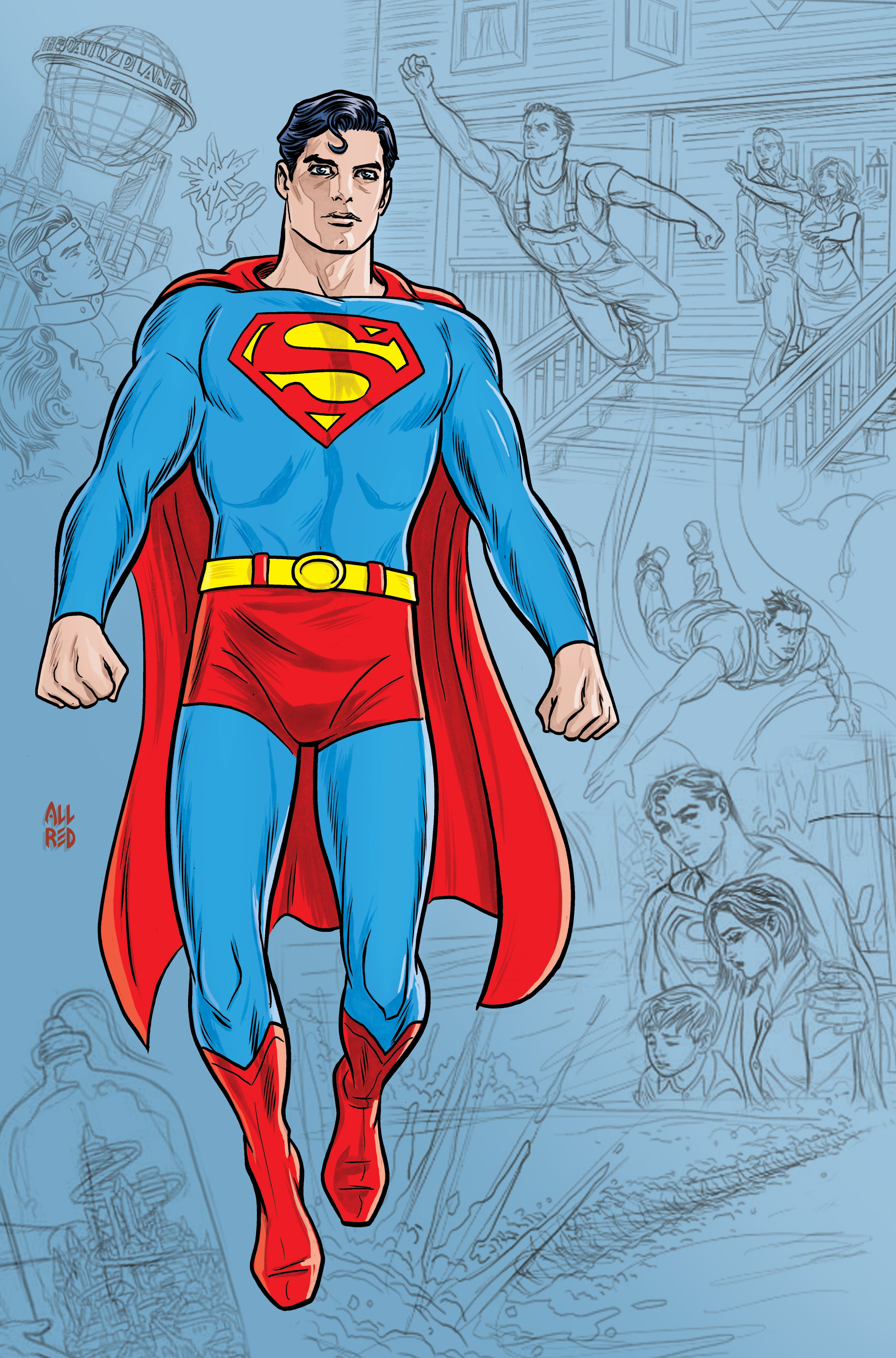 Superman: Space Age #1 by Michael Allred and Laura Allred