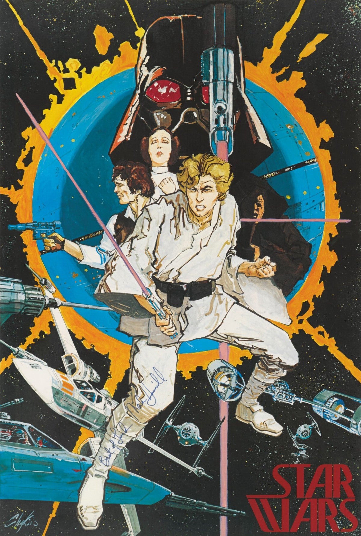 San Diego Comic-Con Star Wars Promotional Poster by Howard Chaykin