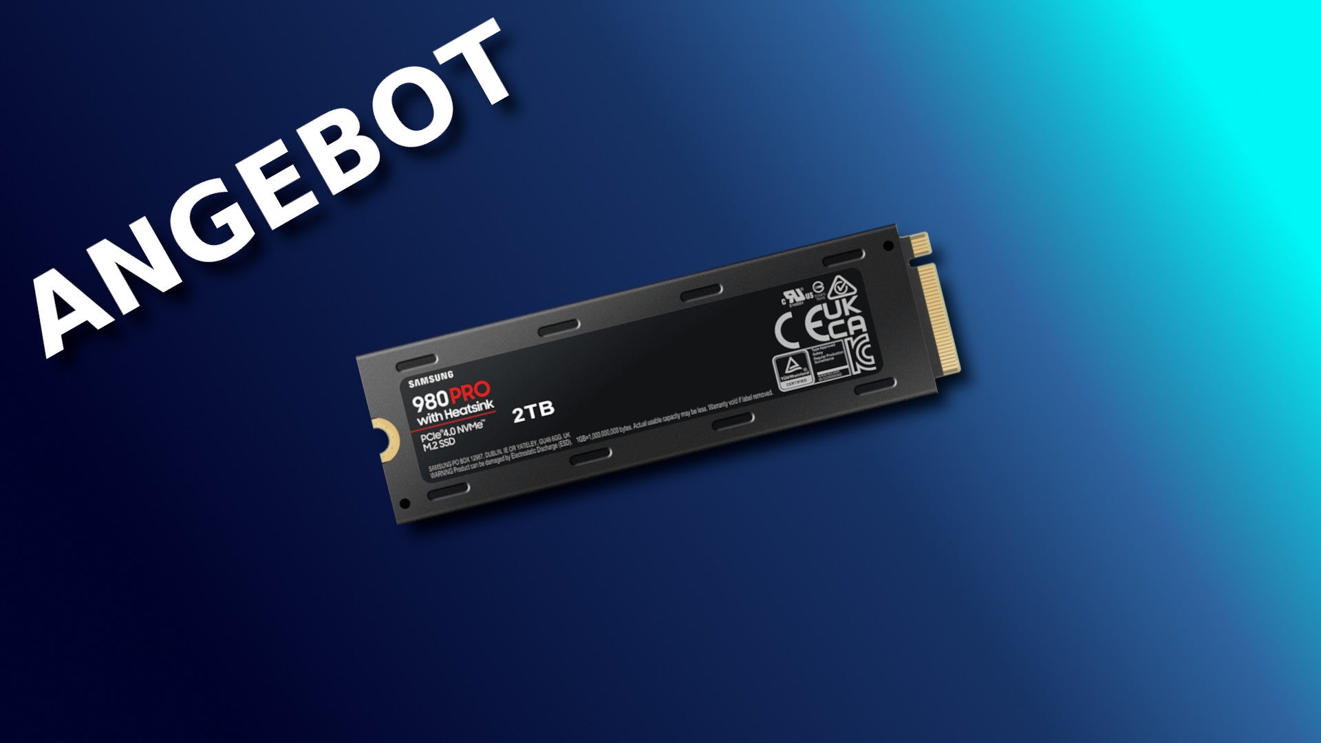 Bilder zu Samsung 2 TB SSD mit Kühlkörper für PS5 im Angebot: Jetzt für unter 200 Euro