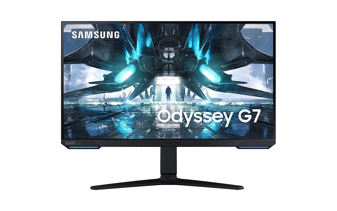 Image for Save over £130 on this Samsung Odyssey G7 gaming monitor