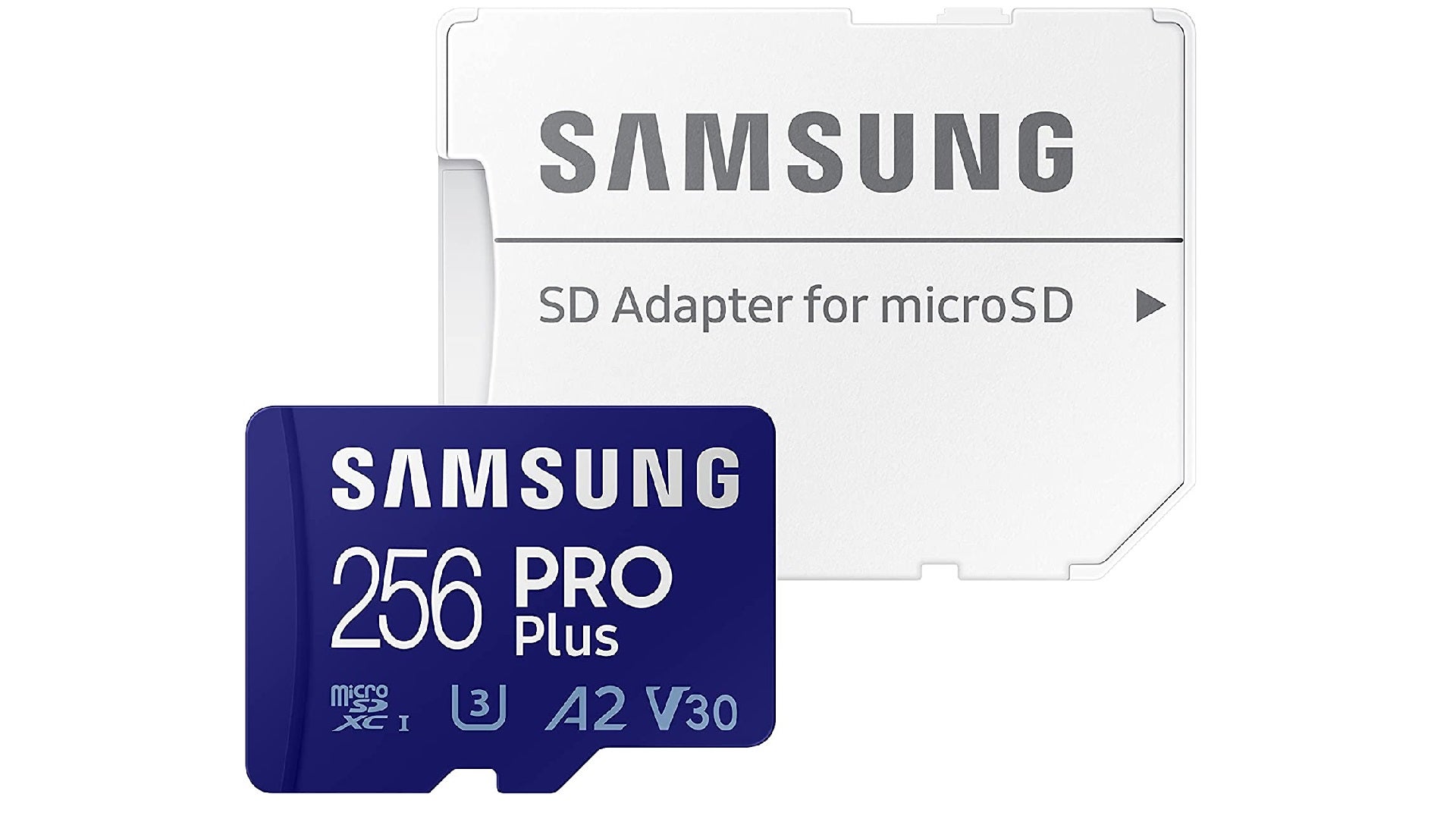Samsung Pro Plus micro SD card and adapter