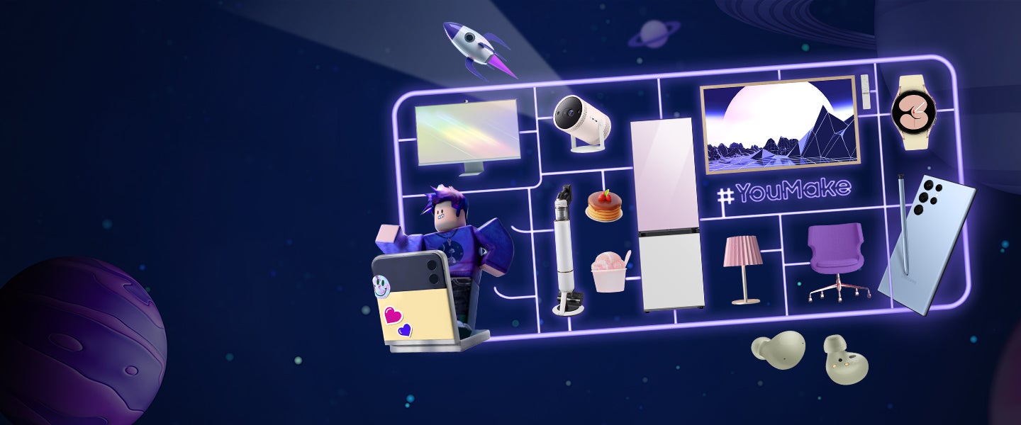 Image for Samsung představuje zážitkové virtuální hřiště Space Tycoon na platformě Roblox