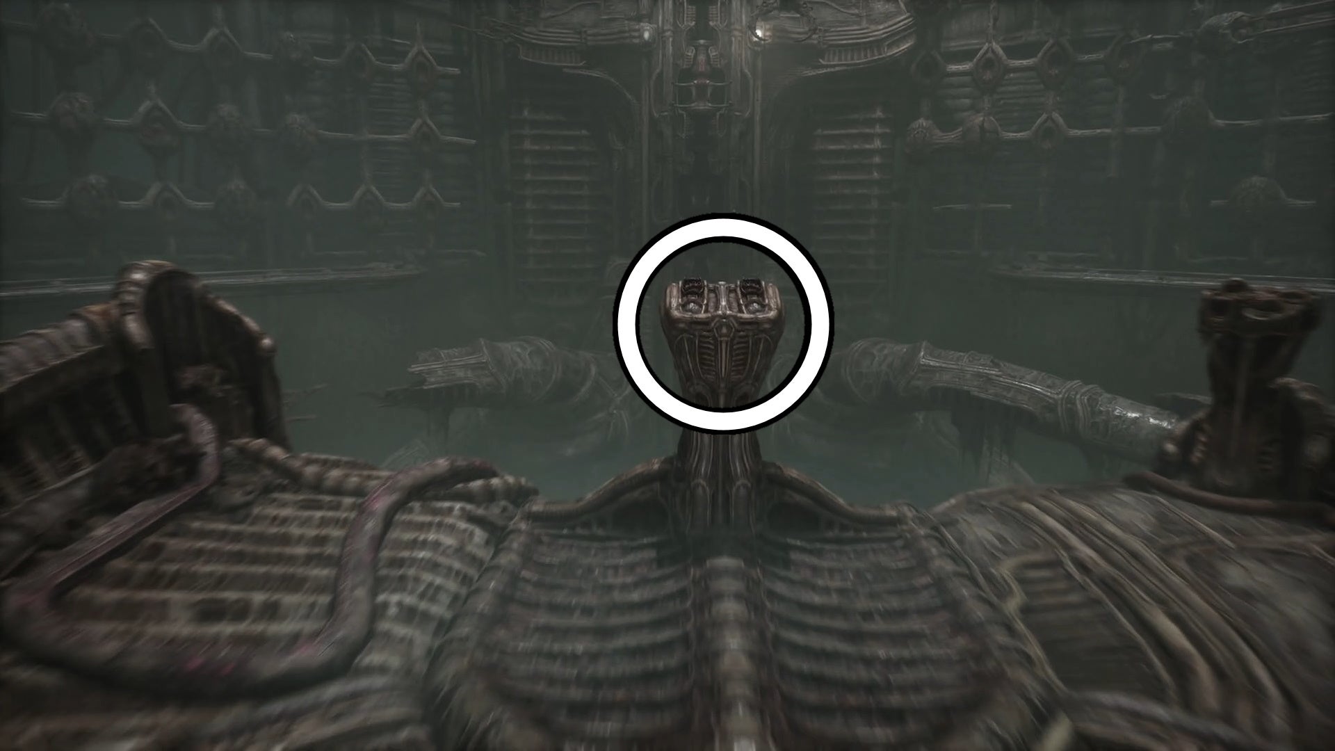 Scorn egg puzzle solution to open main door in Act 1 - 17