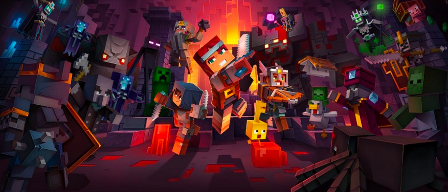 Image for Mojang returns to its indie roots with Minecraft Dungeons