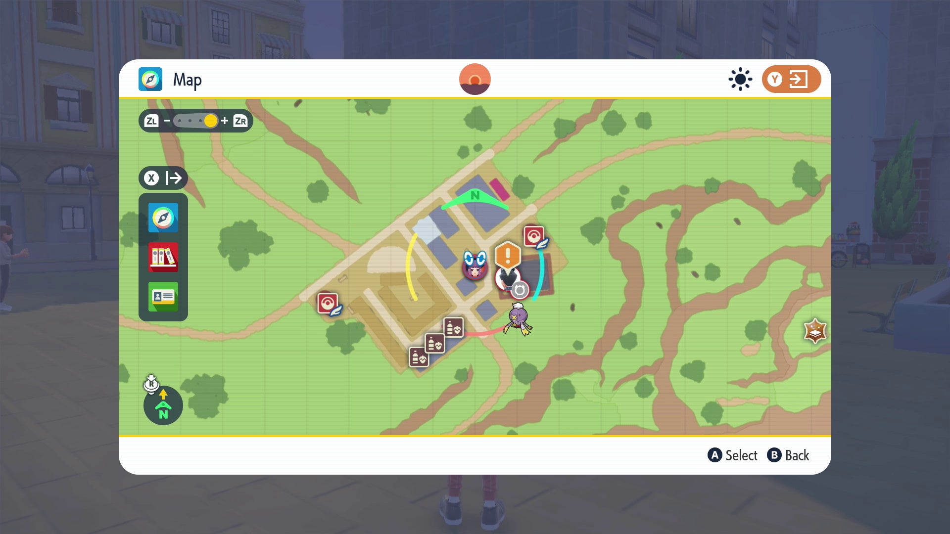Pok mon Scarlet and Violet Medali Normal Gym test  secret menu item solution and how to beat Leader Larry - 11